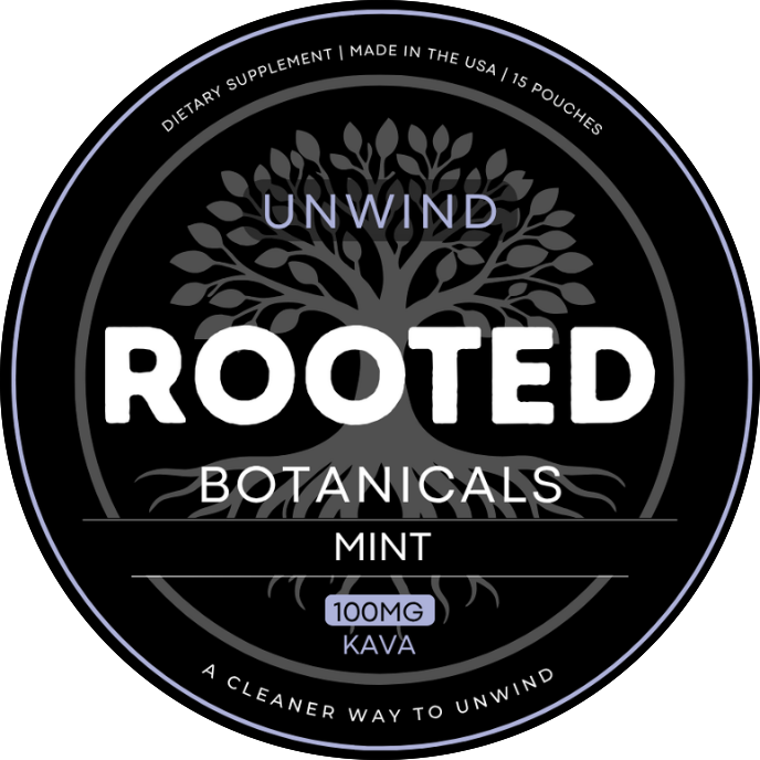 Rooted Botanicals UNWIND — Kava Pouches (Citrus)