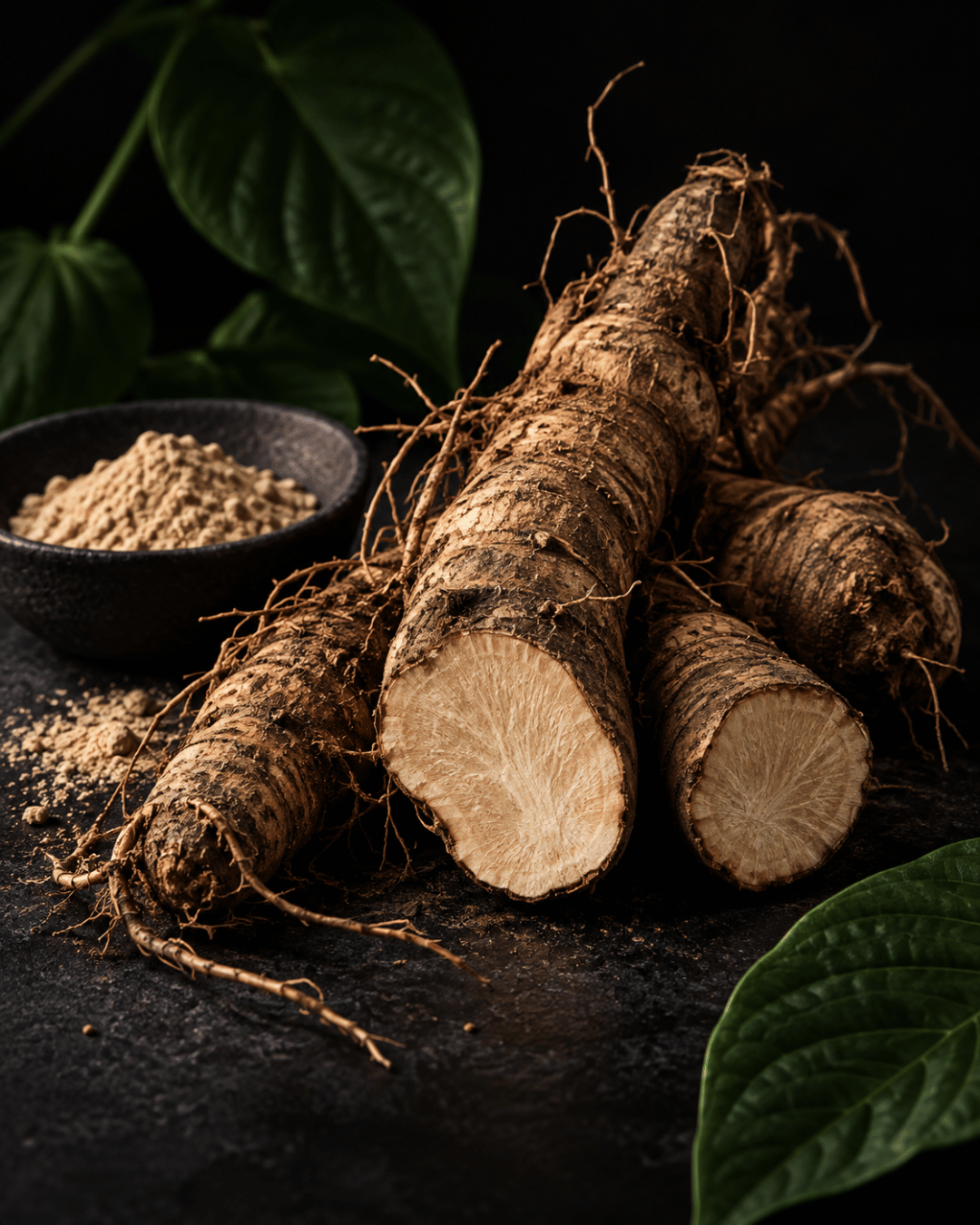 Noble kava root, the core ingredient in Rooted kava pouches