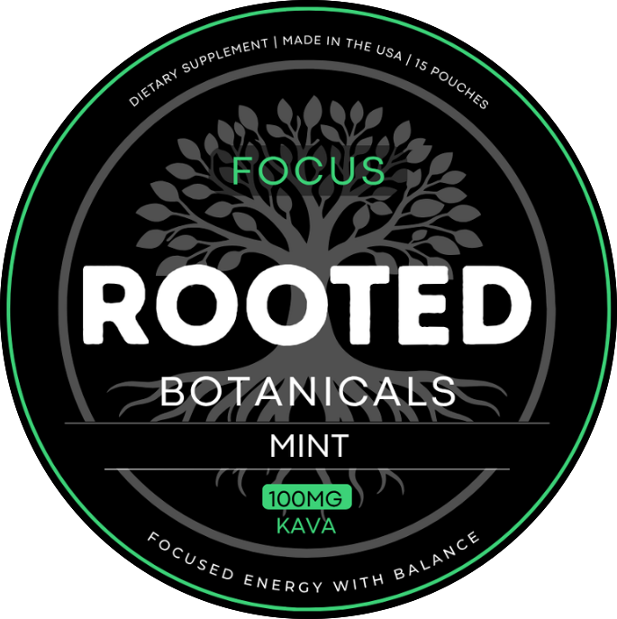 Rooted Botanicals FOCUS — Kava Pouches (Mint)